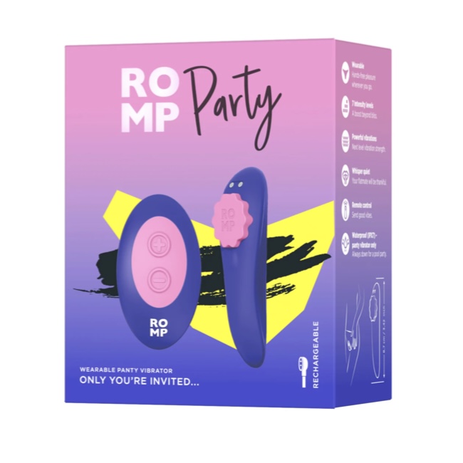 ROMP Party — Discreet Remote Control Panty Vibrator Mental, Physical ...
